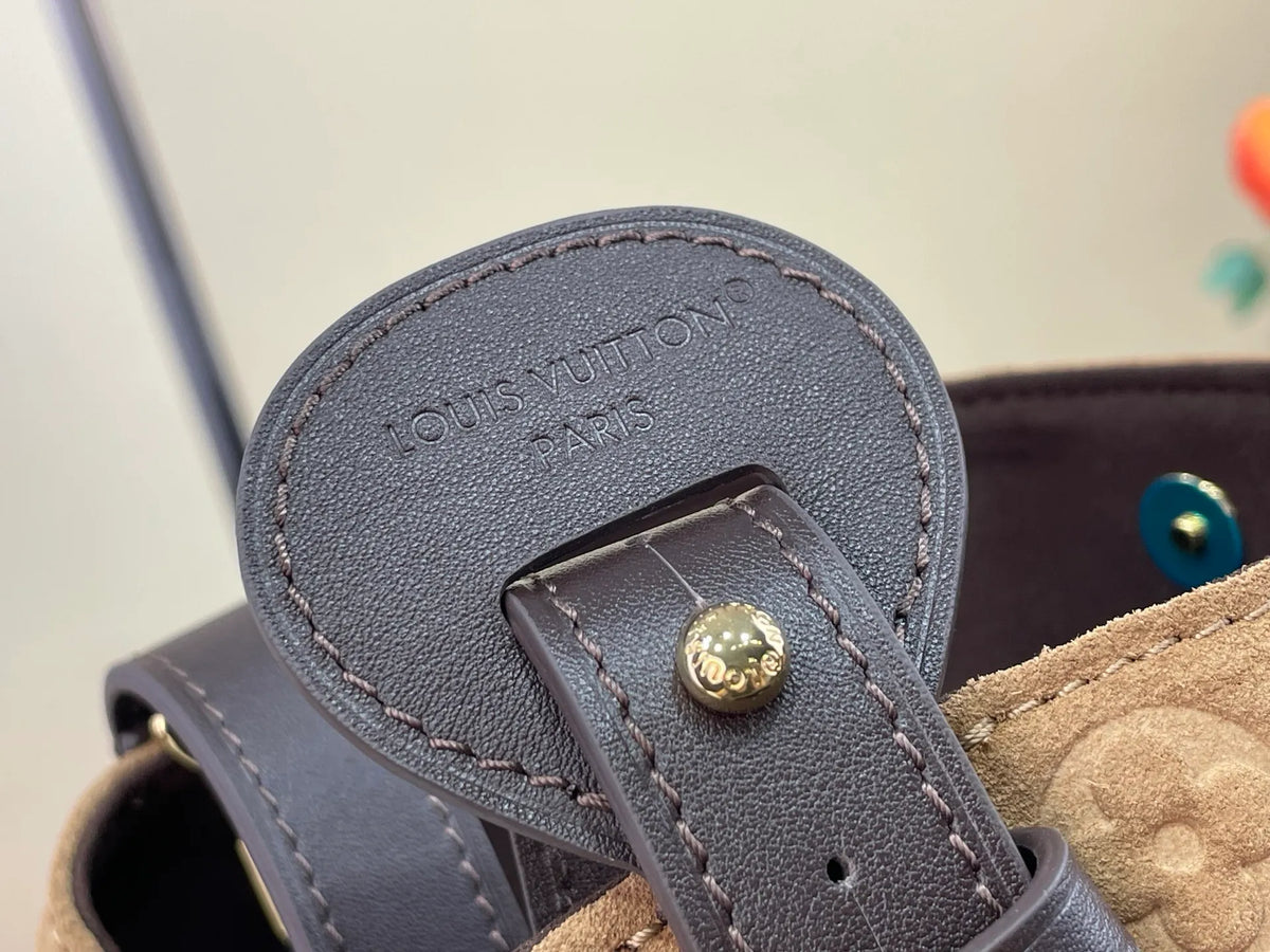 LV Back to School All In BB Suede 6.3 in Bucket Bag M29834