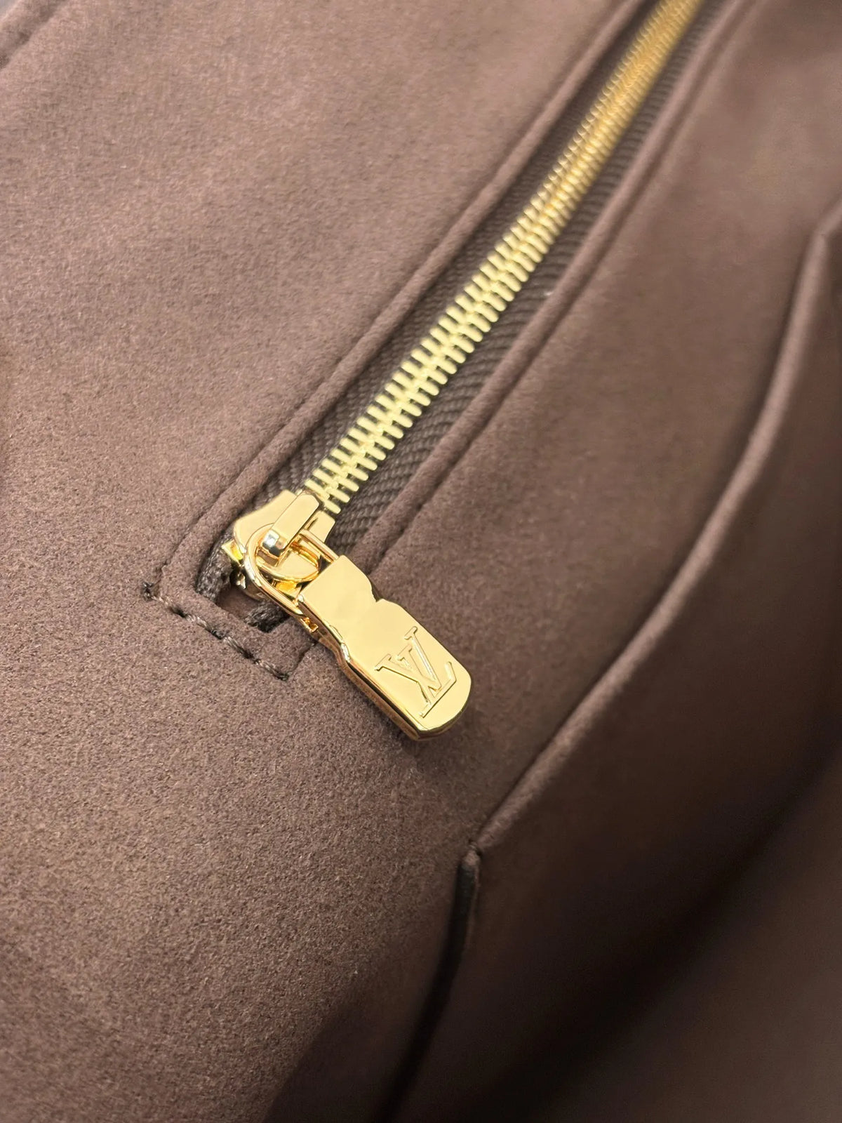 LV Back to School Monogram Suede 15.7 in Handbag M29836