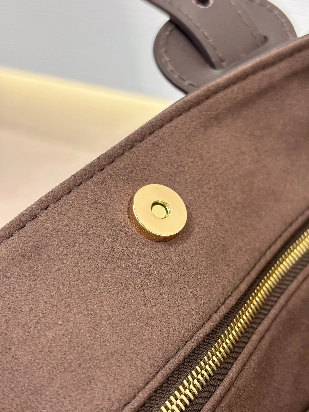 LV Back to School Monogram Suede 15.7 in Handbag M29836