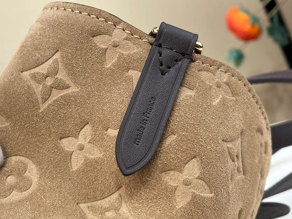 LV Back to School Monogram Suede 15.7 in Handbag M29836