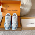 LV Trainer Sneakers Patent Leather