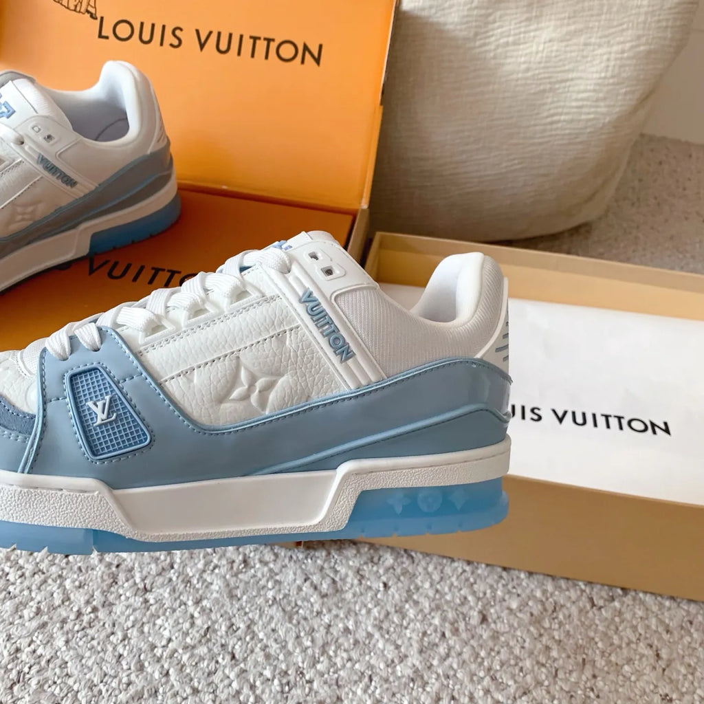 LV Trainer Sneakers Patent Leather