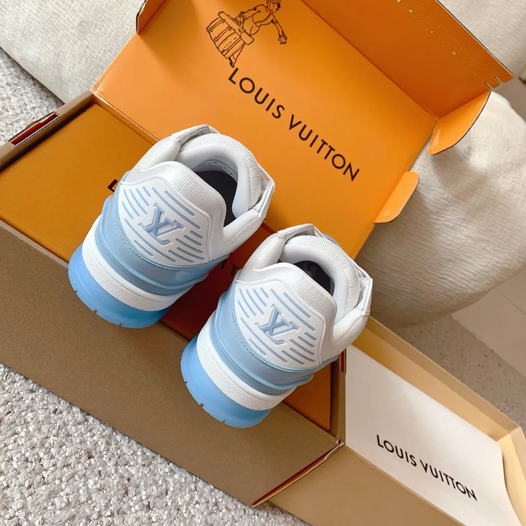 LV Trainer Sneakers Patent Leather