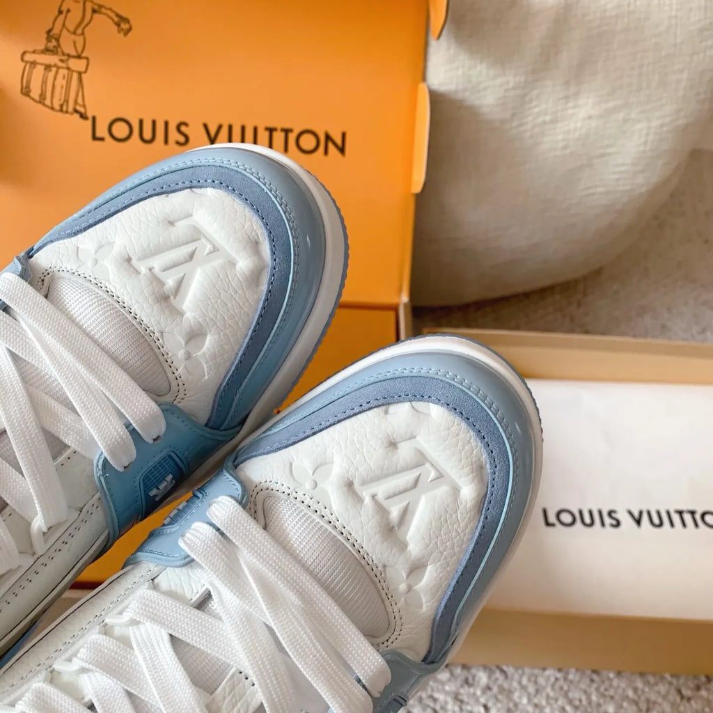 LV Trainer Sneakers Patent Leather