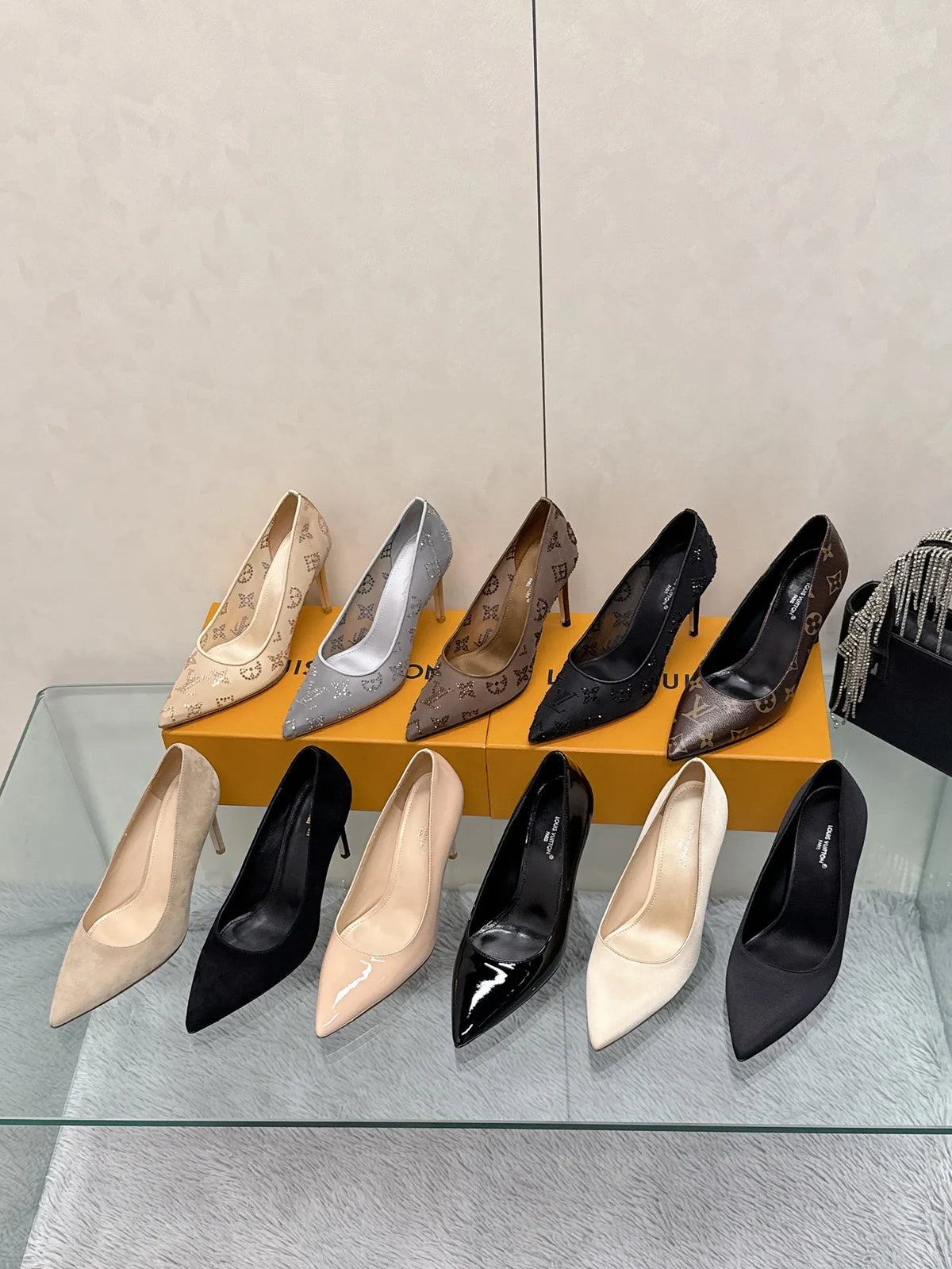 Lv Women's High Heel Shoes