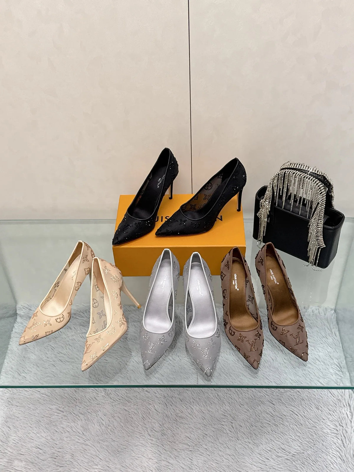 Lv Women's High Heel Shoes