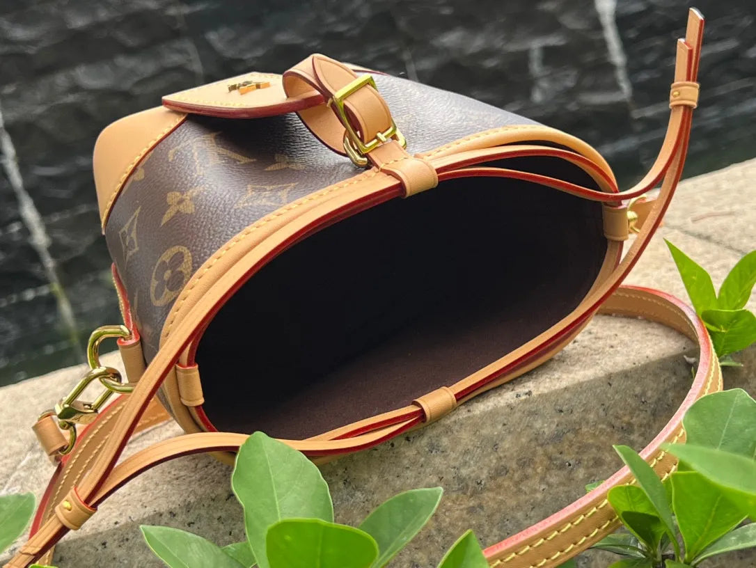 M57099 Noe Purse Coated Fabric Bucket Handbag