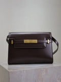 Manhattan Leather 9.4 in Shoulder Bag 675626