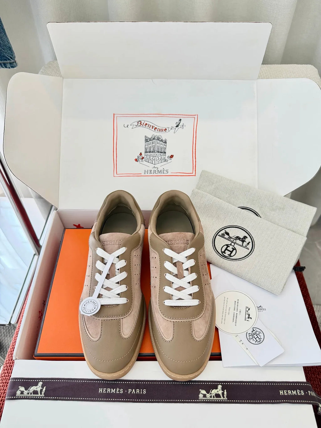 Match Leather Sneakers 271715