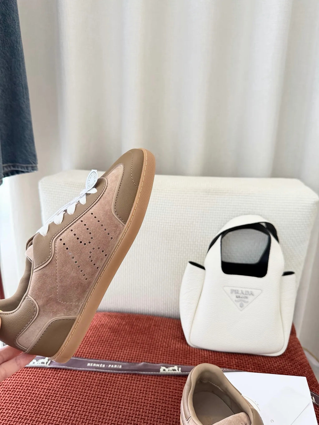 Match Leather Sneakers 271715