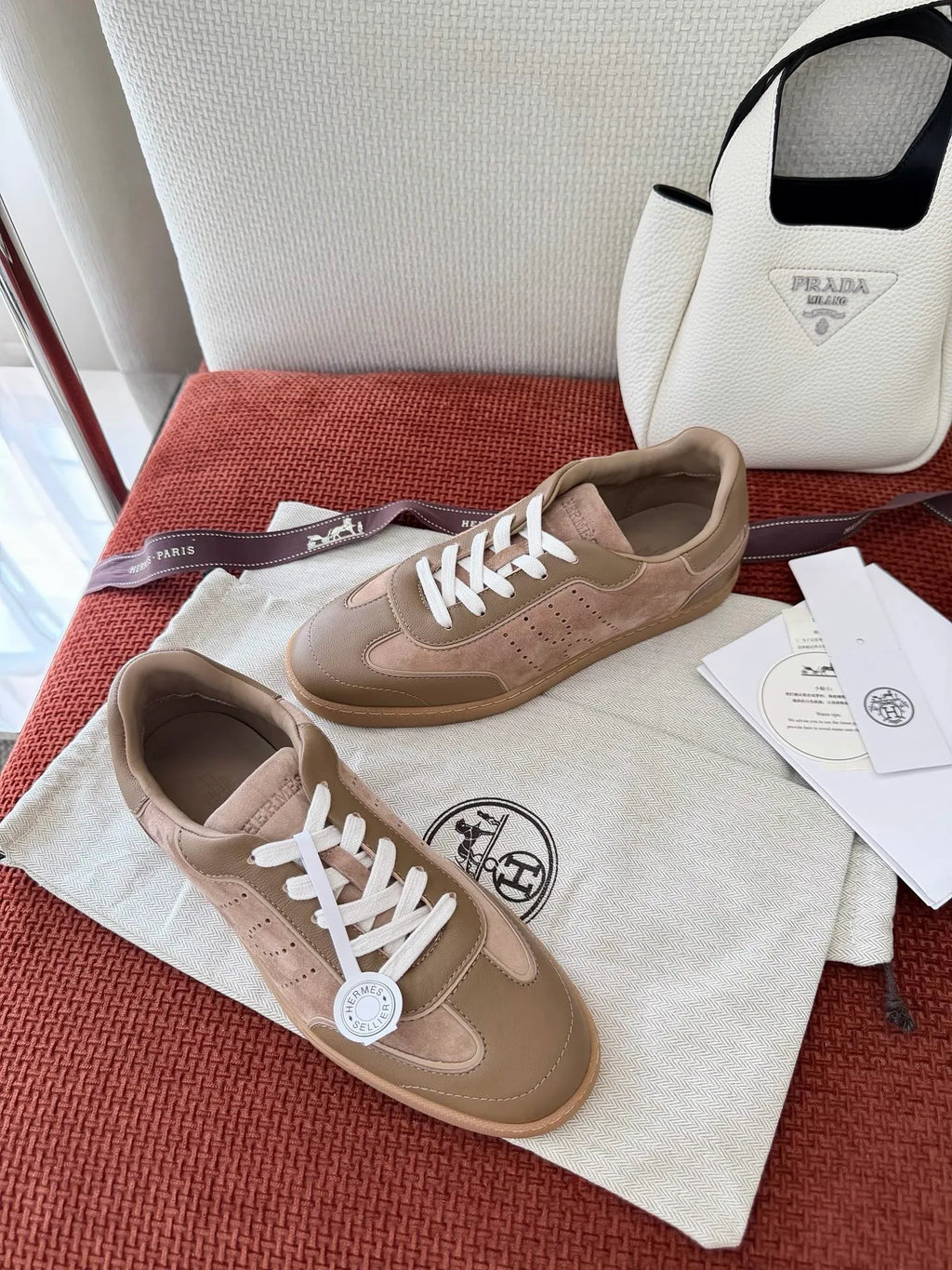 Match Leather Sneakers 271715
