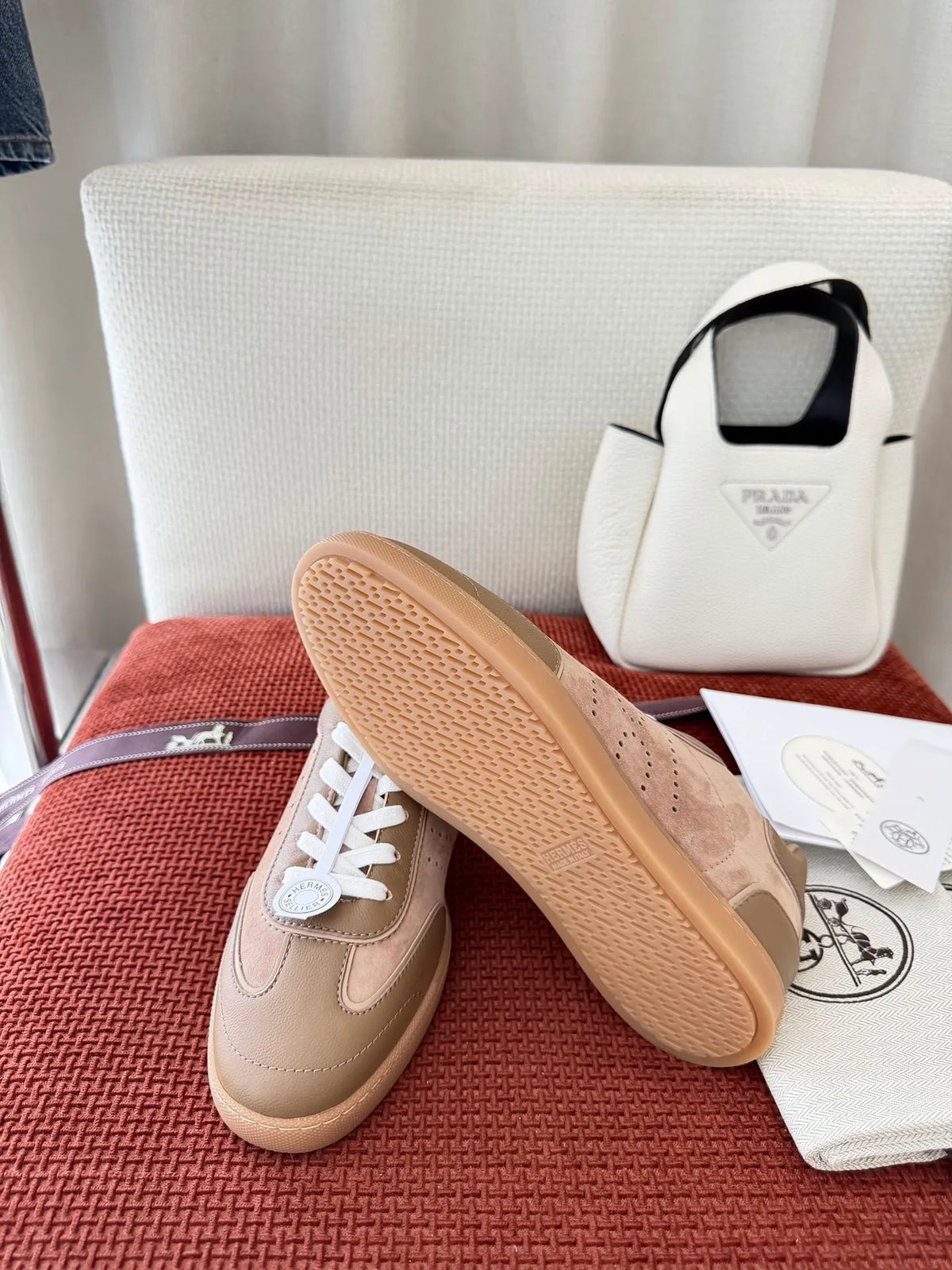 Match Leather Sneakers 271715