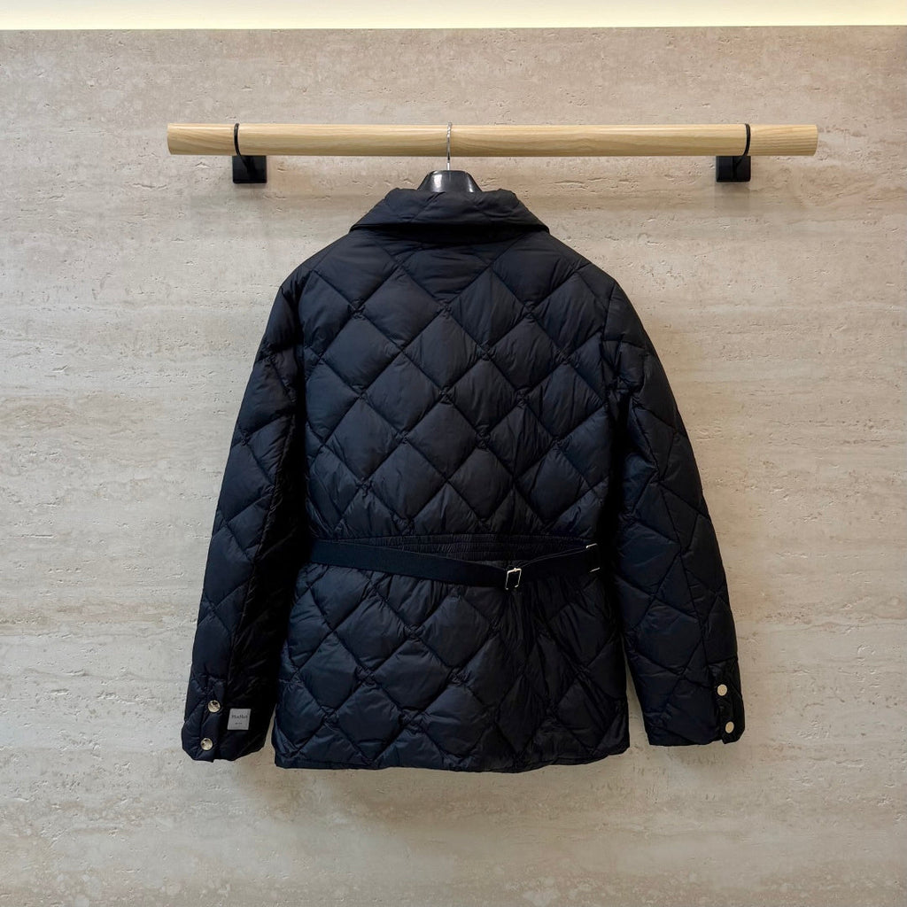 Max Mara Women's 90% White Goose Down Short Jacket