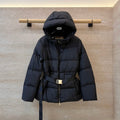 Max Mara Women's Goose Down Belted Jacket