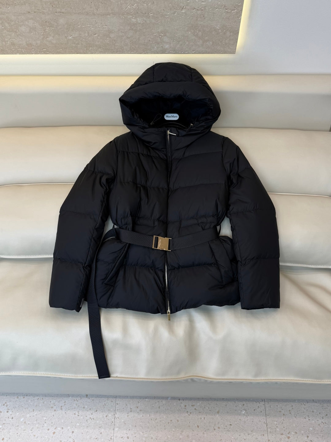 Max Mara Women's Goose Down Belted Jacket