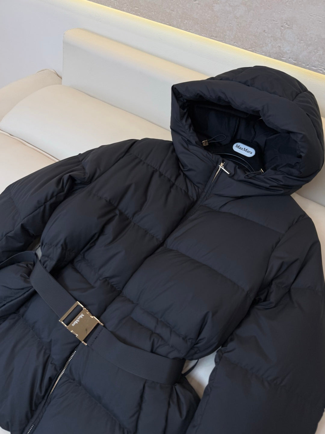 Max Mara Women's Goose Down Belted Jacket