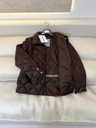 Max Mara Women's Goose Down Stand-Up Collar Jacket