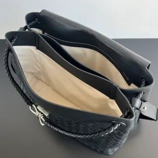 Men's BV Andiamo Calfskin 16.9 in Shoulder Bag 805969