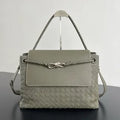 Men's BV Andiamo Leather 14.6 in Shoulder Bag 807715