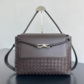 Men's BV Andiamo Leather 14.6 in Shoulder Bag 807715