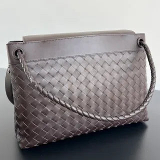 Men's BV Andiamo Leather 14.6 in Shoulder Bag 807715