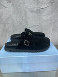 Men's Cowhide Leather Slippers 833593