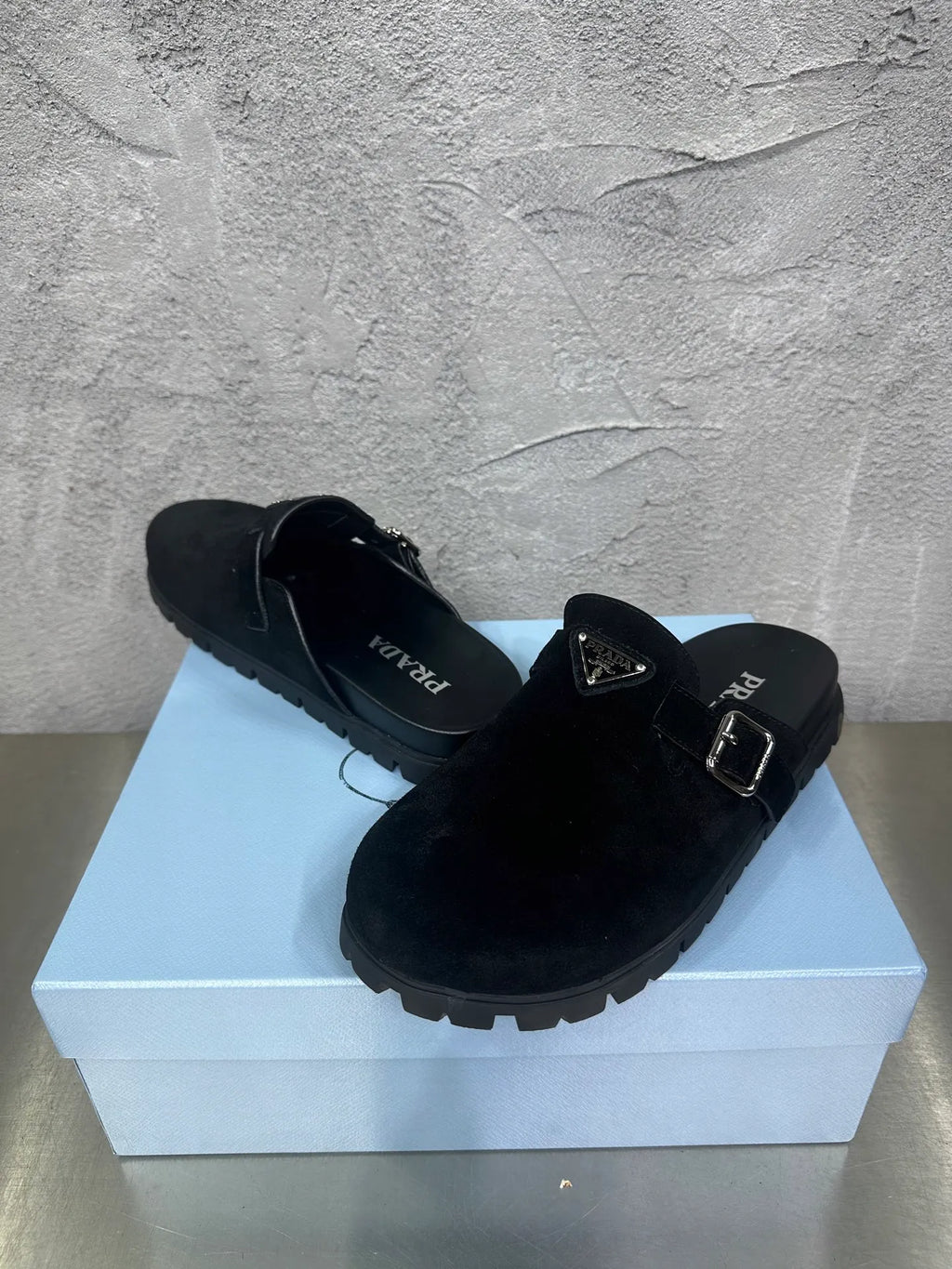 Men's Cowhide Leather Slippers 833593