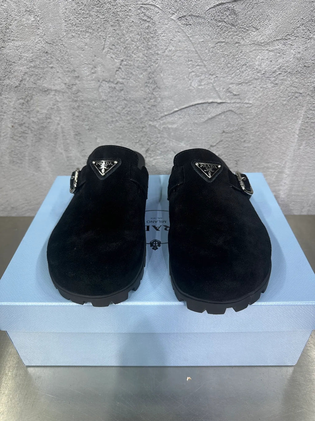 Men's Cowhide Leather Slippers 833593