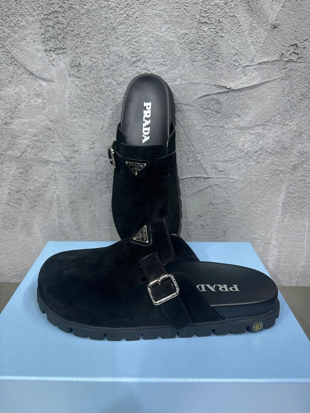 Men's Cowhide Leather Slippers 833593