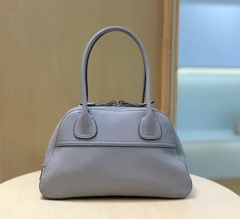 Mini Lace Gray Bowling Shoulder Bag 135365