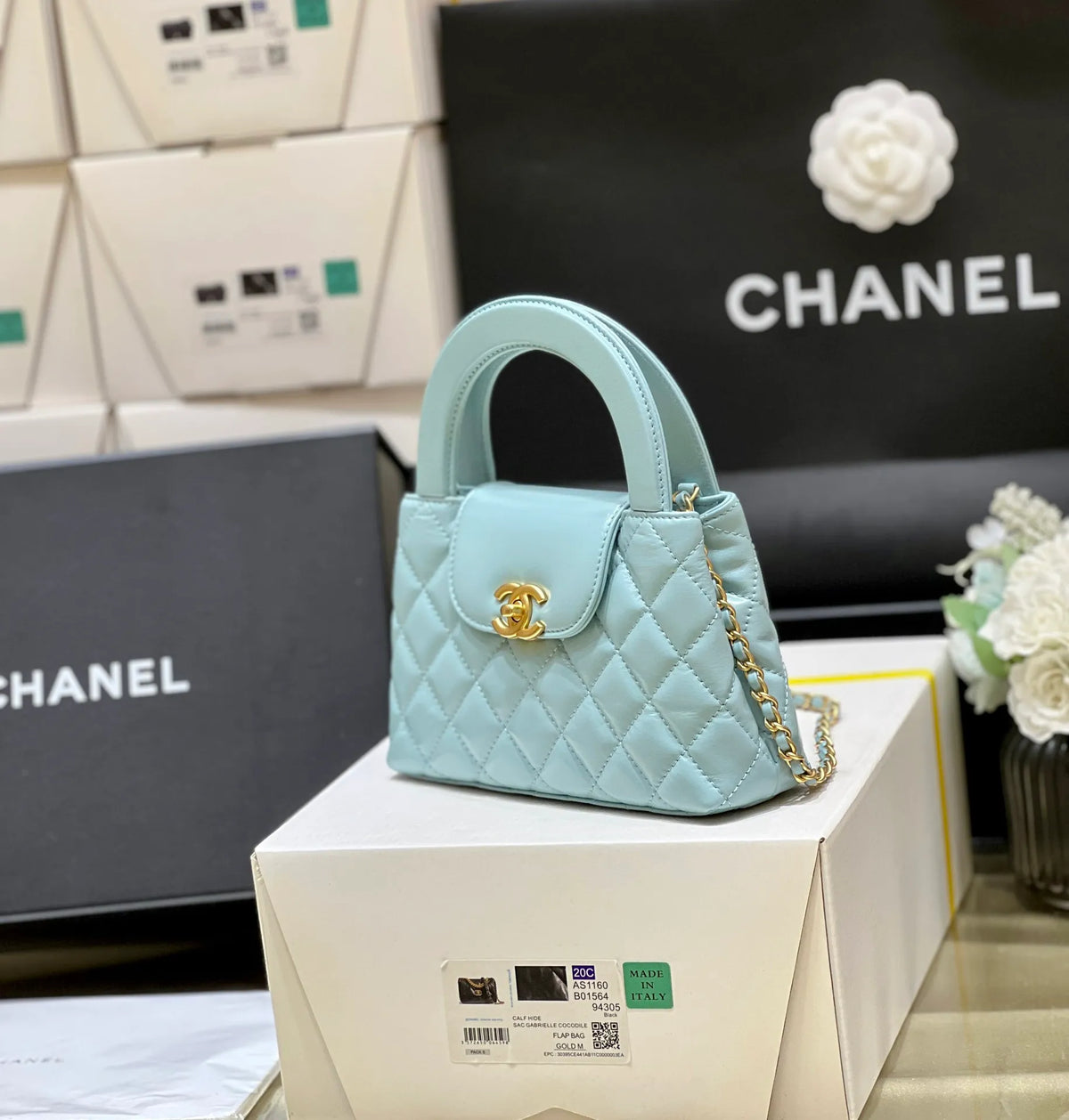 Mini Shopping Kelly Bag AS4416