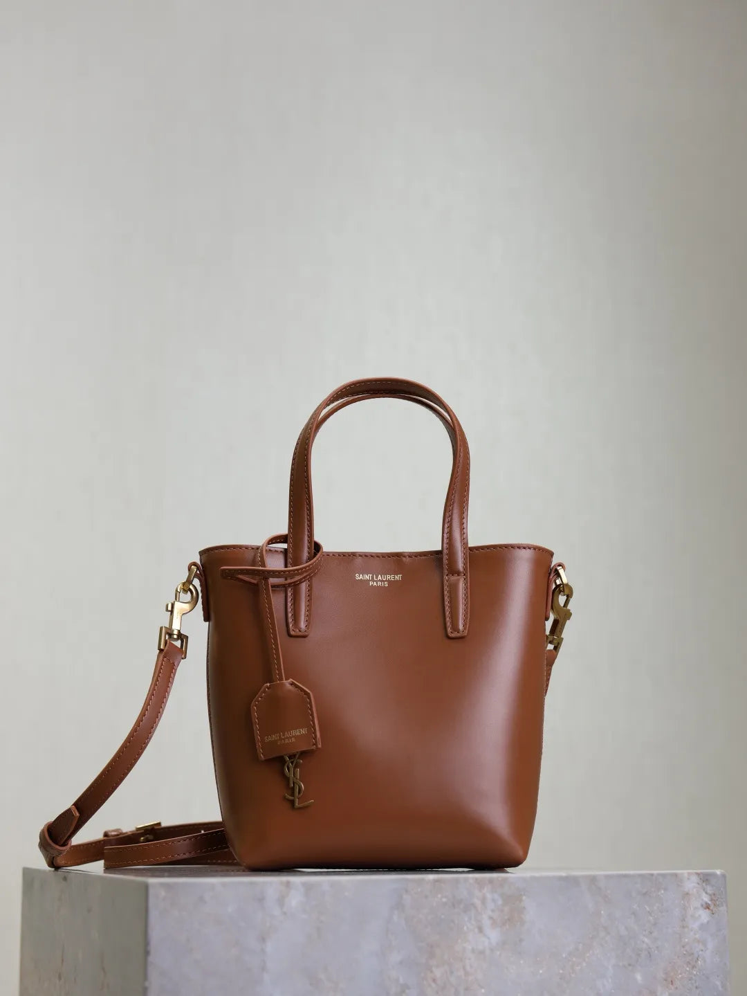 Mini Toy Shopping Calfskin 7.1 in Tote Bag 712367
