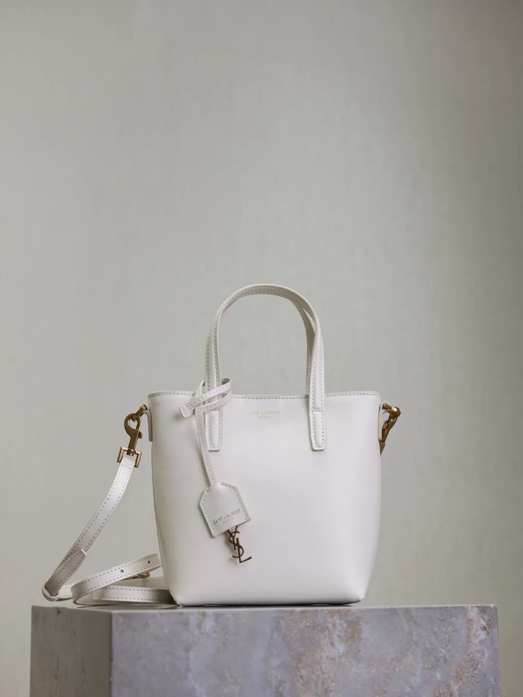 Mini Toy Shopping Calfskin 7.1 in Tote Bag 712367