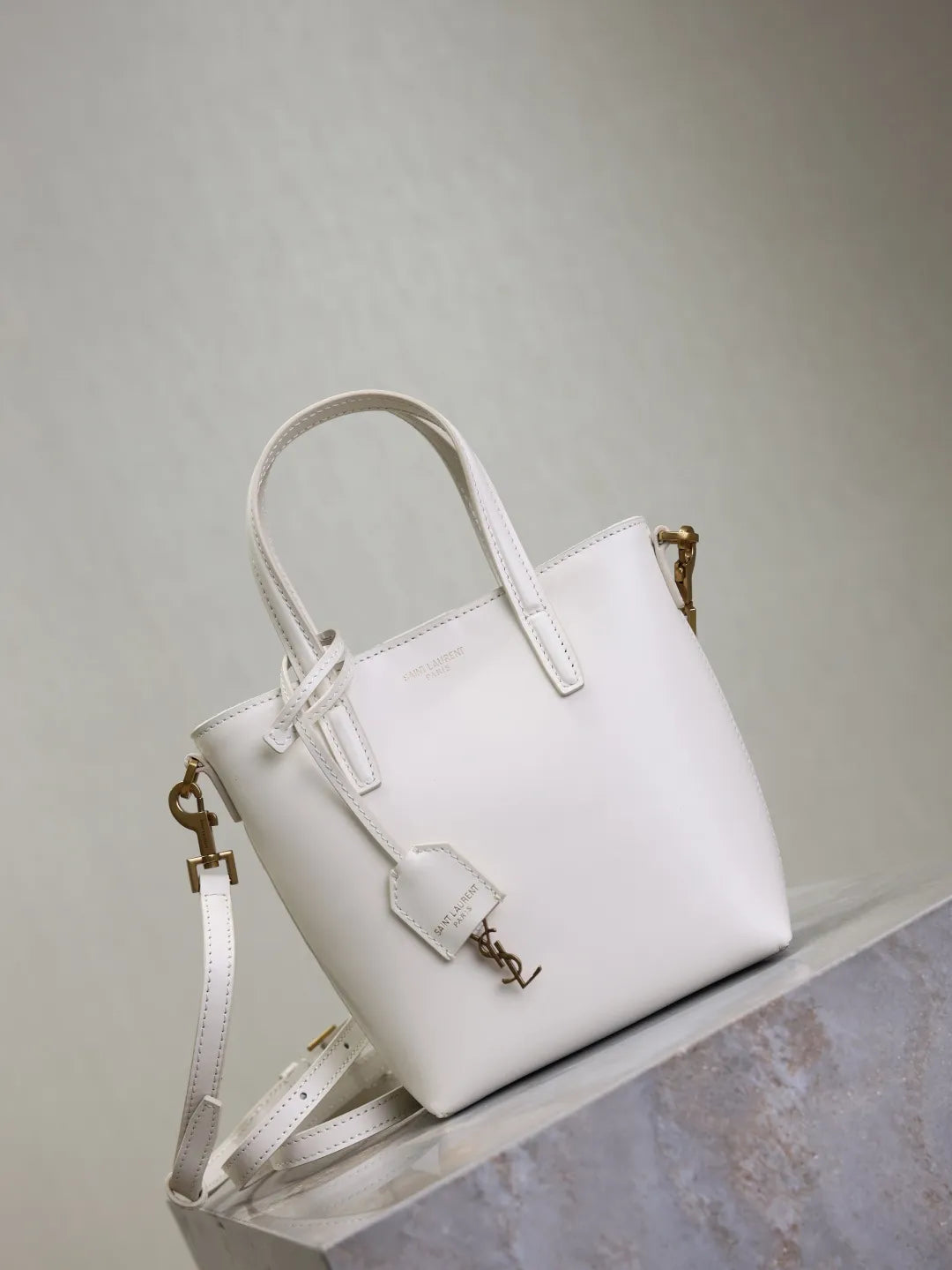 Mini Toy Shopping Calfskin 7.1 in Tote Bag 712367