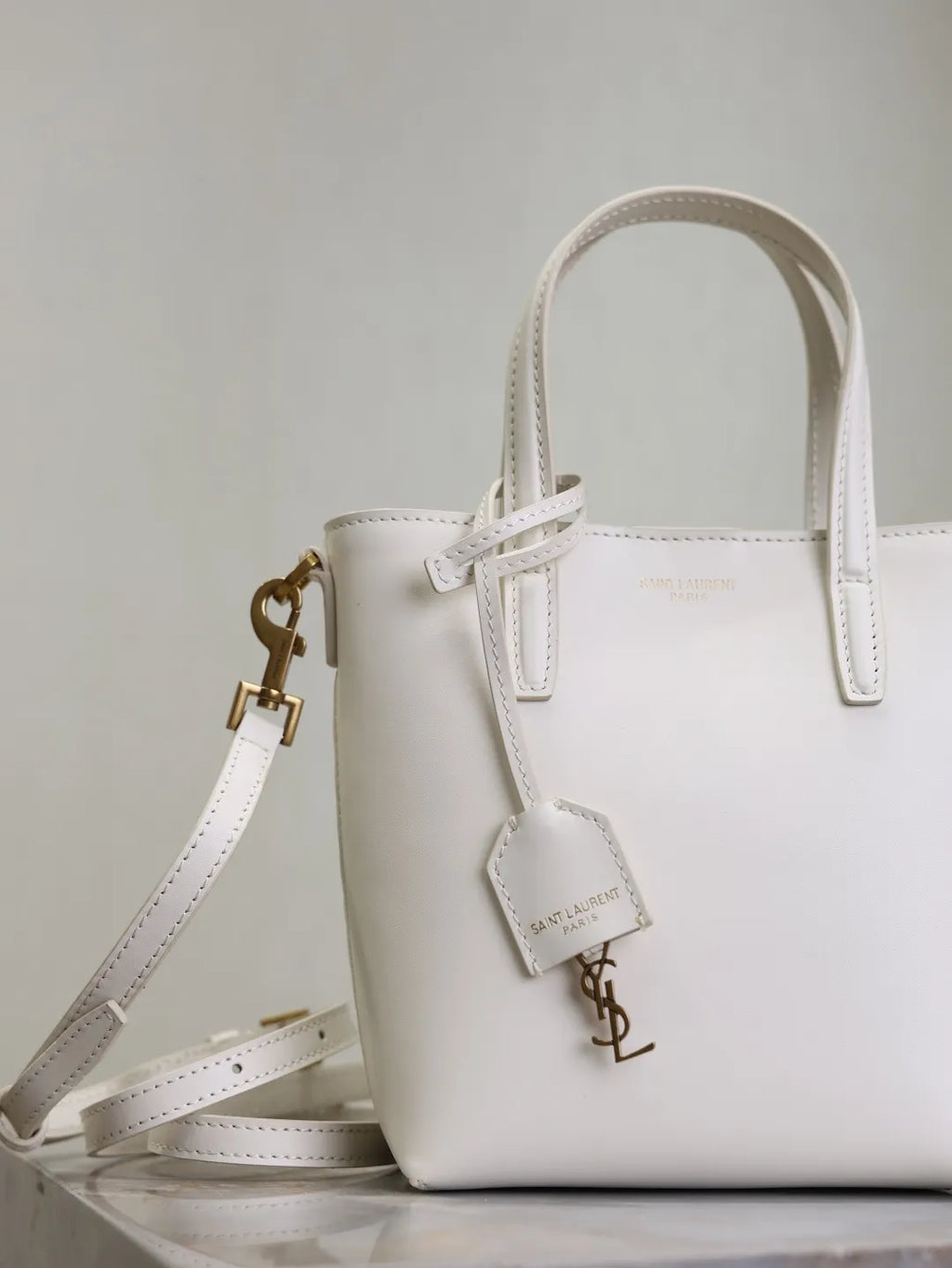 Mini Toy Shopping Calfskin 7.1 in Tote Bag 712367