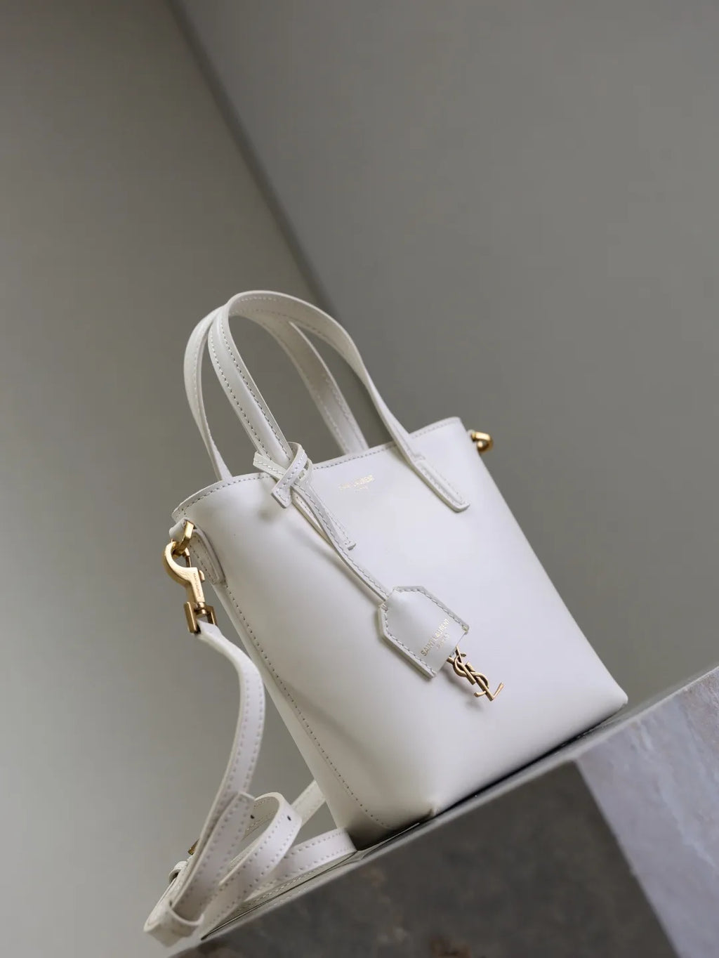 Mini Toy Shopping Calfskin 7.1 in Tote Bag 712367
