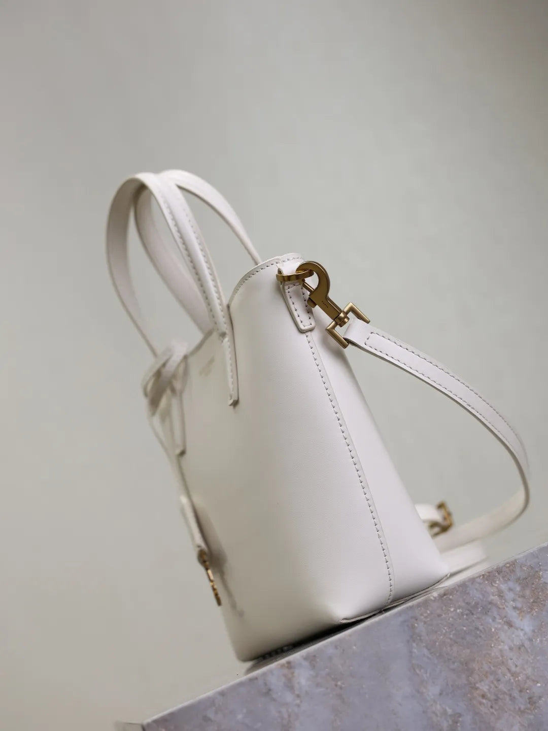 Mini Toy Shopping Calfskin 7.1 in Tote Bag 712367