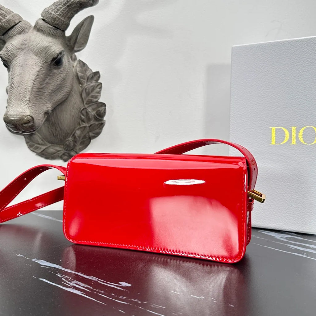 Miss Dior 8.7 in Patent Leather Handbag 1171