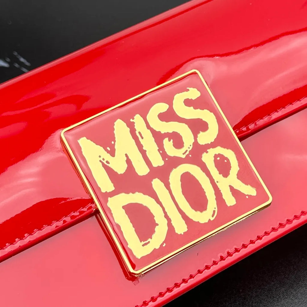 Miss Dior 8.7 in Patent Leather Handbag 1171