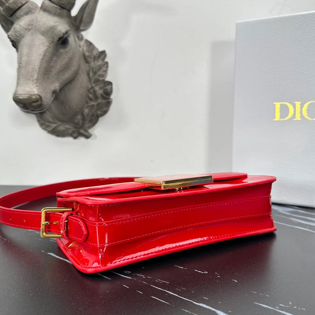Miss Dior 8.7 in Patent Leather Handbag 1171