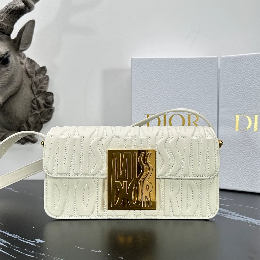 Miss Dior 8.7 in Quilted Calfskin Handbag 2610