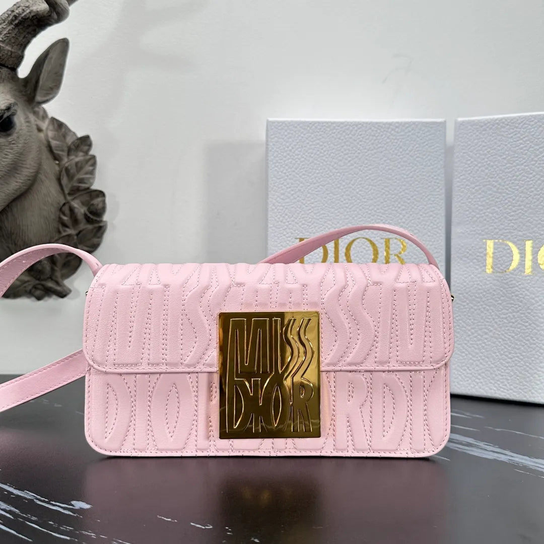 Miss Dior 8.7 in Quilted Calfskin Handbag 2610
