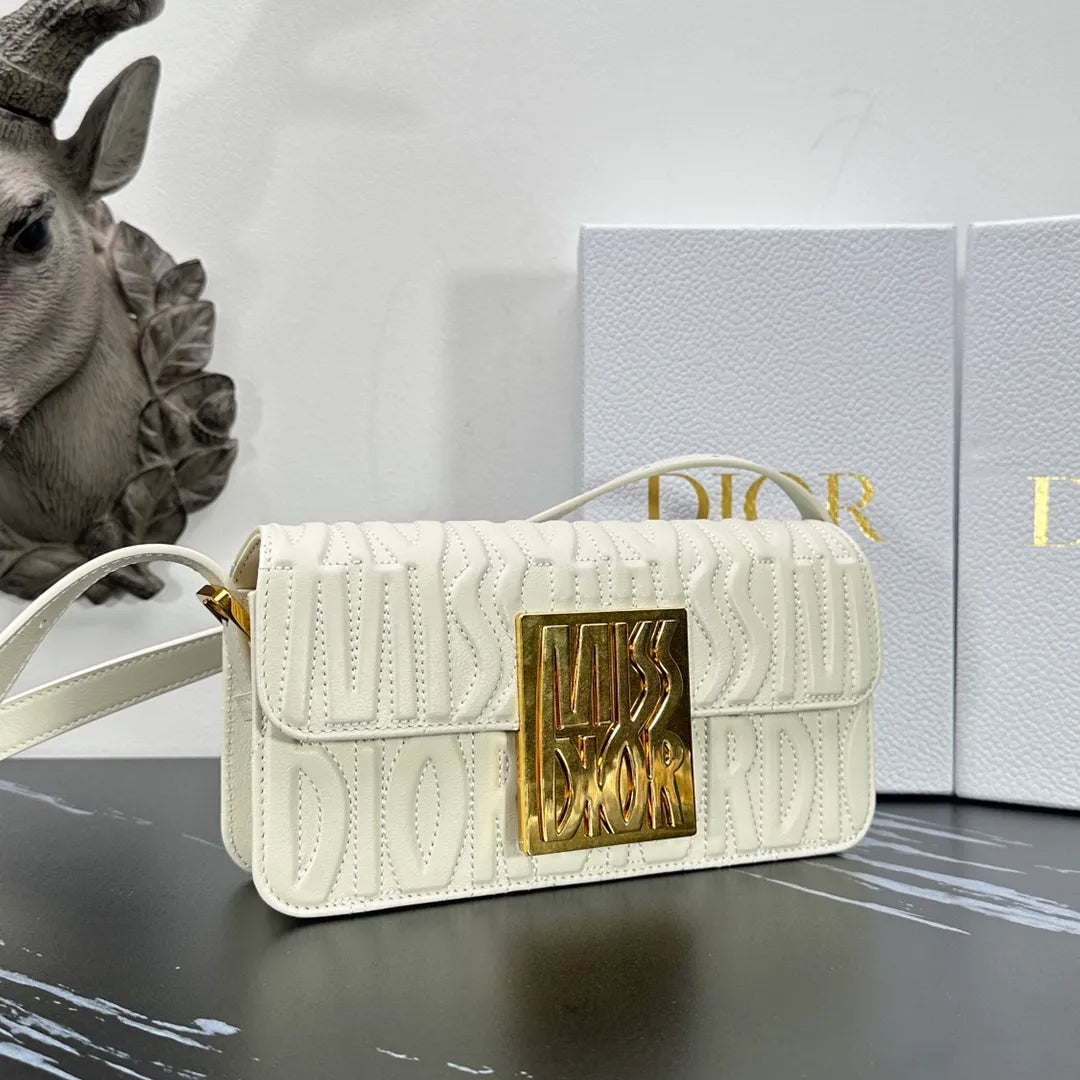 Miss Dior 8.7 in Quilted Calfskin Handbag 2610
