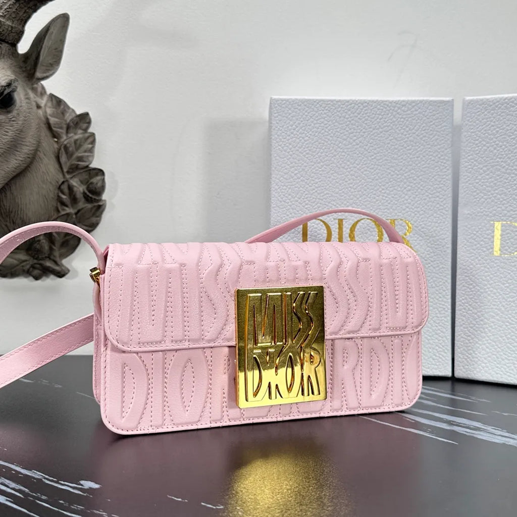 Miss Dior 8.7 in Quilted Calfskin Handbag 2610