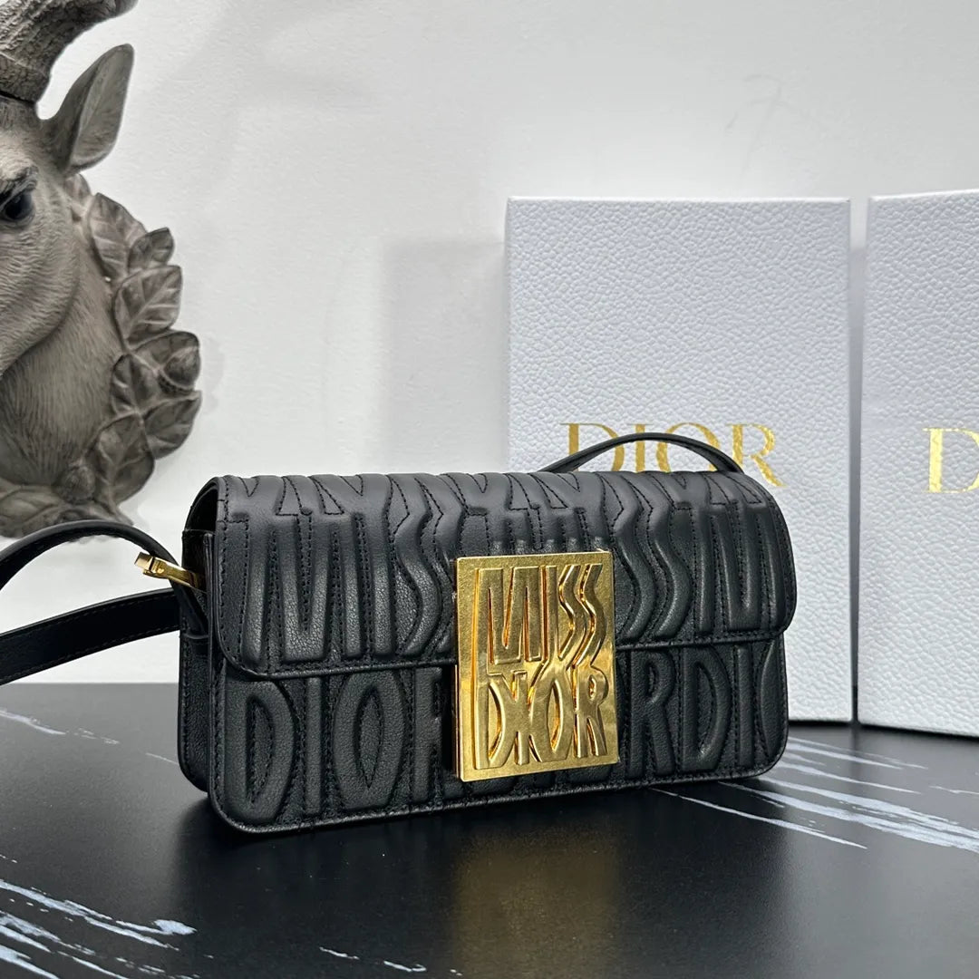 Miss Dior 8.7 in Quilted Calfskin Handbag 2610