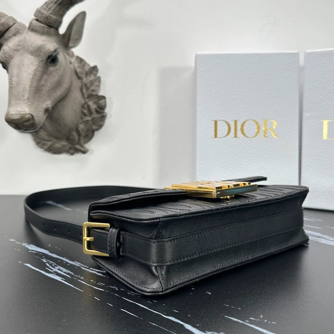 Miss Dior 8.7 in Quilted Calfskin Handbag 2610