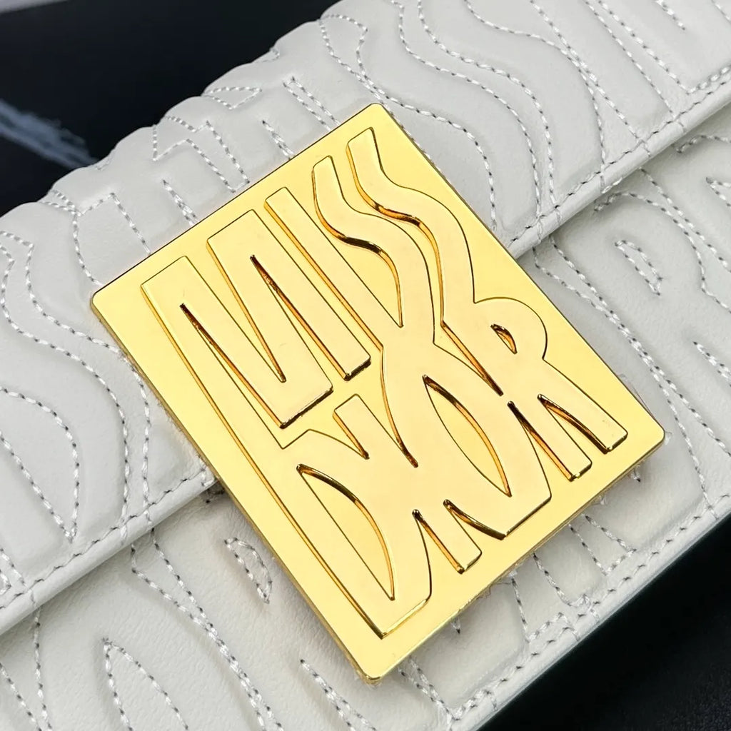 Miss Dior 8.7 in Quilted Calfskin Handbag 2610