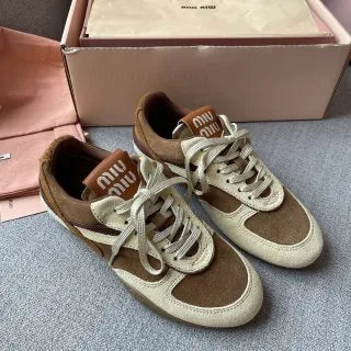 MISS MISS 26S Women's Suede Retro German Training Shoes