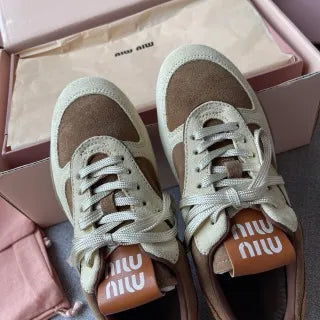 MISS MISS 26S Women's Suede Retro German Training Shoes