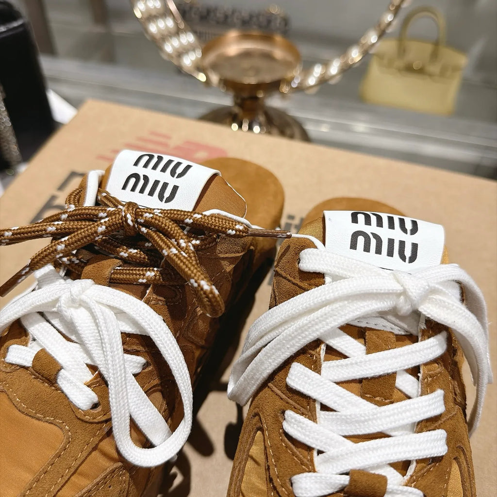 Miu Miu Women's New Balance 530 Mule Sneakers Suede TPU 2026